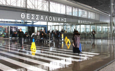 How many airports are there in Thessaloniki?