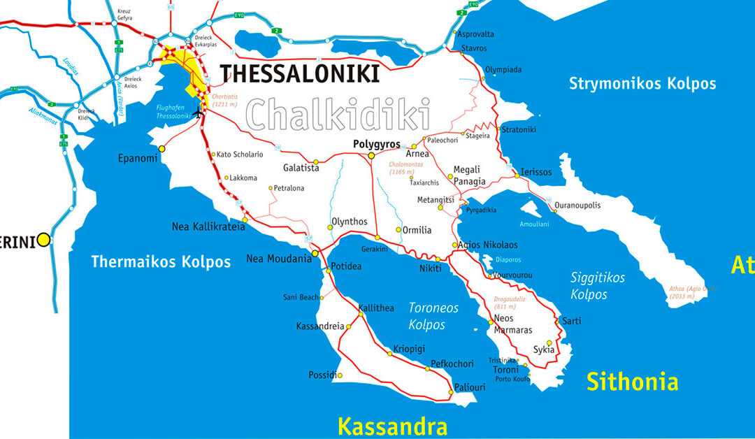 Thessaloniki Airport to Halkidiki: All Transfers advises