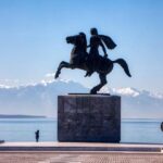 Alexander The Great statue Thessaloniki